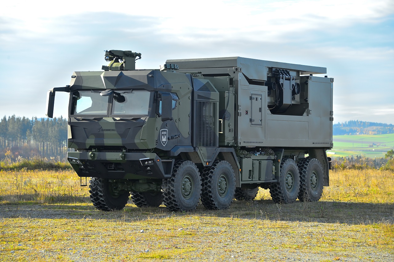 Mack Trucks highway tractor at company testing facility