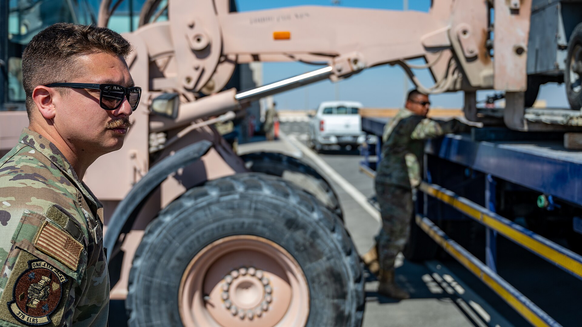 Empty truck yard with no equipment, representing ghost carriers that hold MC numbers but operate no trucks