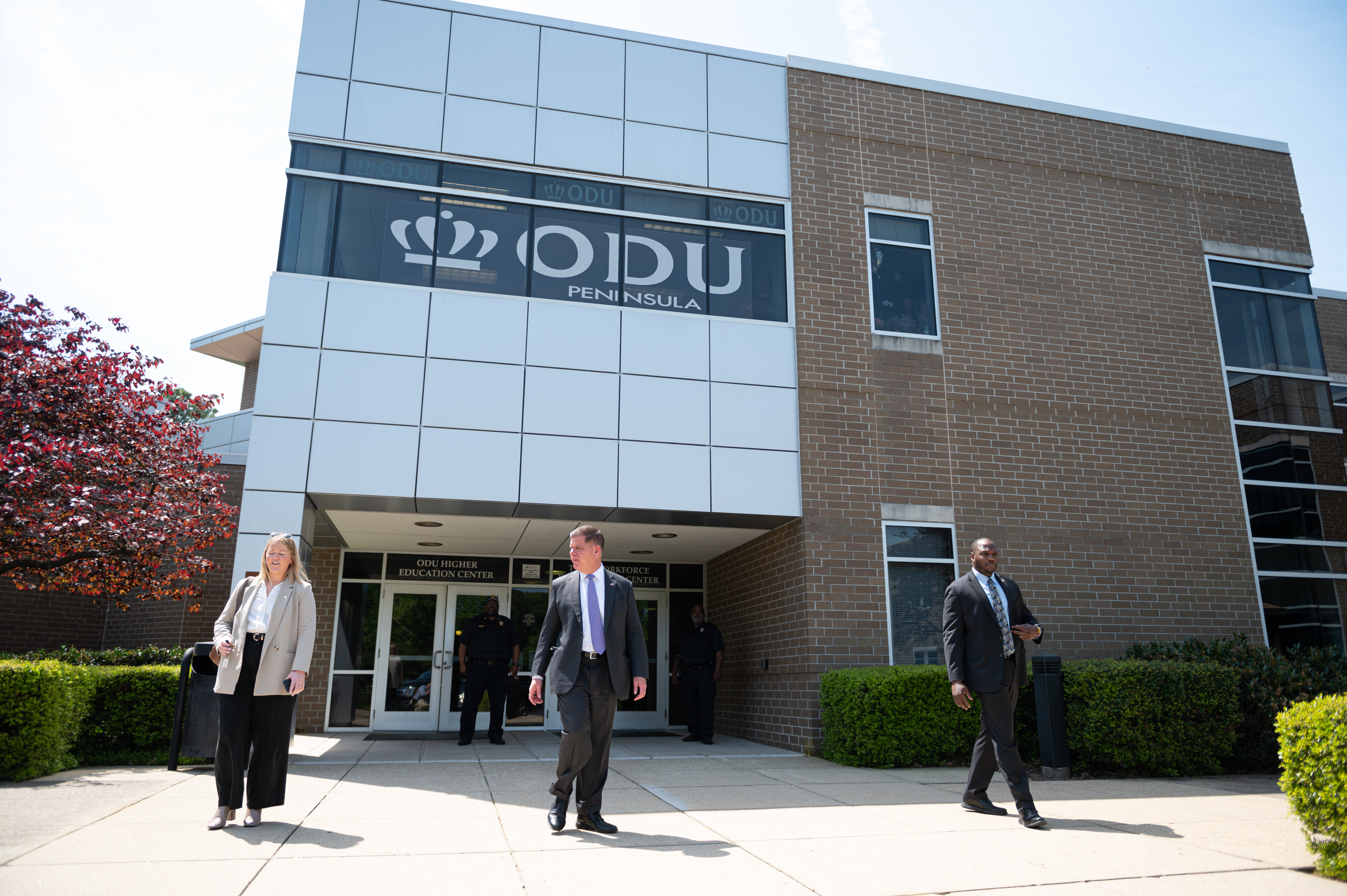 Old Dominion Freight Line tractor at loading dock